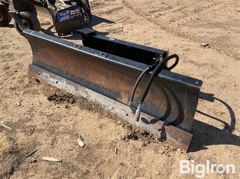 used skid steer dozer blade|angle blade for skid steer.